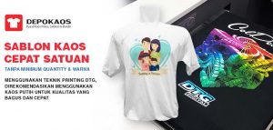 sablon kaos cepat DTG