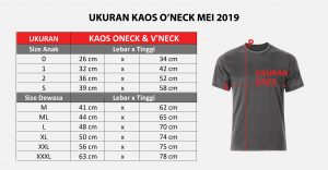 UKURAN KAOS mei 2019-01
